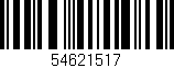 Código de barras (EAN, GTIN, SKU, ISBN): '54621517'