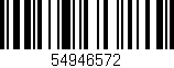 Código de barras (EAN, GTIN, SKU, ISBN): '54946572'