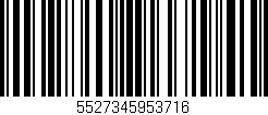 Código de barras (EAN, GTIN, SKU, ISBN): '5527345953716'