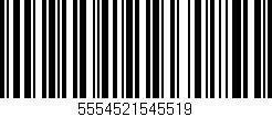 Código de barras (EAN, GTIN, SKU, ISBN): '5554521545519'