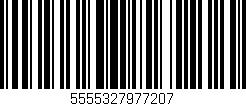 Código de barras (EAN, GTIN, SKU, ISBN): '5555327977207'