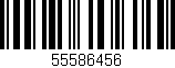 Código de barras (EAN, GTIN, SKU, ISBN): '55586456'