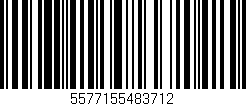 Código de barras (EAN, GTIN, SKU, ISBN): '5577155483712'