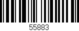 Código de barras (EAN, GTIN, SKU, ISBN): '55883'