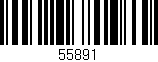 Código de barras (EAN, GTIN, SKU, ISBN): '55891'