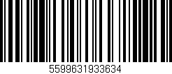 Código de barras (EAN, GTIN, SKU, ISBN): '5599631933634'