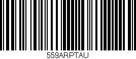 Código de barras (EAN, GTIN, SKU, ISBN): '559ARPTAU'