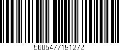 Código de barras (EAN, GTIN, SKU, ISBN): '5605477191272'