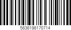 Código de barras (EAN, GTIN, SKU, ISBN): '5638198170714'