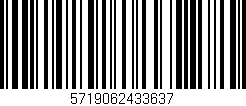 Código de barras (EAN, GTIN, SKU, ISBN): '5719062433637'