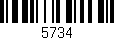 Código de barras (EAN, GTIN, SKU, ISBN): '5734'