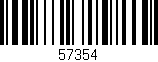 Código de barras (EAN, GTIN, SKU, ISBN): '57354'