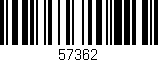 Código de barras (EAN, GTIN, SKU, ISBN): '57362'