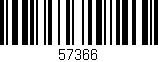 Código de barras (EAN, GTIN, SKU, ISBN): '57366'