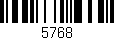 Código de barras (EAN, GTIN, SKU, ISBN): '5768'