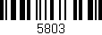 Código de barras (EAN, GTIN, SKU, ISBN): '5803'