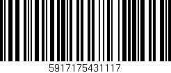Código de barras (EAN, GTIN, SKU, ISBN): '5917175431117'