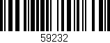 Código de barras (EAN, GTIN, SKU, ISBN): '59232'
