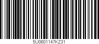 Código de barras (EAN, GTIN, SKU, ISBN): '5U0601147KZ31'