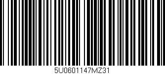 Código de barras (EAN, GTIN, SKU, ISBN): '5U0601147MZ31'