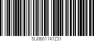 Código de barras (EAN, GTIN, SKU, ISBN): '5U0601147Z31'