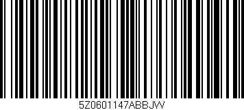 Código de barras (EAN, GTIN, SKU, ISBN): '5Z0601147ABBJW'