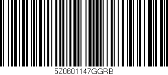 Código de barras (EAN, GTIN, SKU, ISBN): '5Z0601147GGRB'