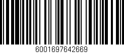 Código de barras (EAN, GTIN, SKU, ISBN): '6001697642669'