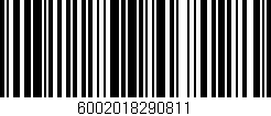 Código de barras (EAN, GTIN, SKU, ISBN): '6002018290811'