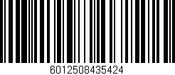 Código de barras (EAN, GTIN, SKU, ISBN): '6012508435424'