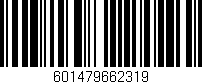 Código de barras (EAN, GTIN, SKU, ISBN): '601479662319'