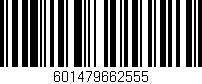 Código de barras (EAN, GTIN, SKU, ISBN): '601479662555'