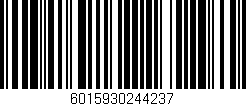 Código de barras (EAN, GTIN, SKU, ISBN): '6015930244237'