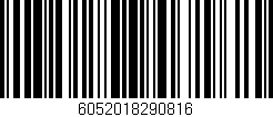 Código de barras (EAN, GTIN, SKU, ISBN): '6052018290816'