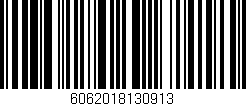 Código de barras (EAN, GTIN, SKU, ISBN): '6062018130913'