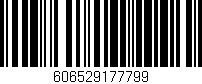 Código de barras (EAN, GTIN, SKU, ISBN): '606529177799'