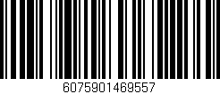 Código de barras (EAN, GTIN, SKU, ISBN): '6075901469557'
