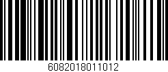 Código de barras (EAN, GTIN, SKU, ISBN): '6082018011012'
