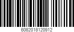 Código de barras (EAN, GTIN, SKU, ISBN): '6082018120912'