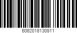 Código de barras (EAN, GTIN, SKU, ISBN): '6082018130911'