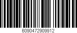 Código de barras (EAN, GTIN, SKU, ISBN): '6090472909912'