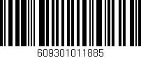 Código de barras (EAN, GTIN, SKU, ISBN): '609301011885'