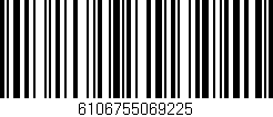 Código de barras (EAN, GTIN, SKU, ISBN): '6106755069225'