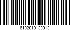 Código de barras (EAN, GTIN, SKU, ISBN): '6132018130913'