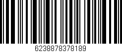Código de barras (EAN, GTIN, SKU, ISBN): '6238878378189'