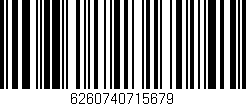 Código de barras (EAN, GTIN, SKU, ISBN): '6260740715679'