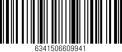 Código de barras (EAN, GTIN, SKU, ISBN): '6341506609941'