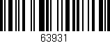 Código de barras (EAN, GTIN, SKU, ISBN): '63931'