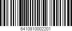 Código de barras (EAN, GTIN, SKU, ISBN): '6410910002201'