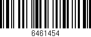 Código de barras (EAN, GTIN, SKU, ISBN): '6461454'